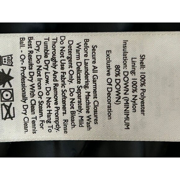 Eddie Bauer Down Jacket, Small - Picture 4 of 5